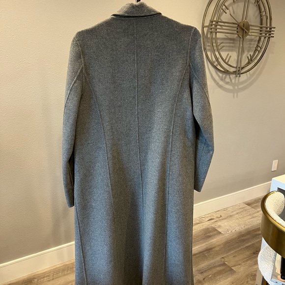 Maje Grey wool coat size 40 - Picture 7 of 9